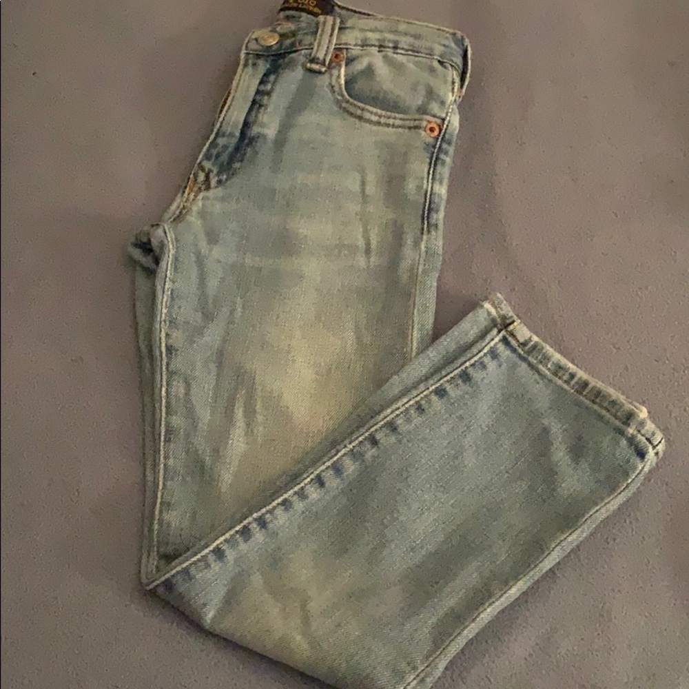 Boys RL denim pants.